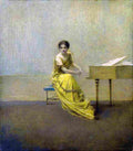 dewing The Music Lesson Art A4 Photo Print