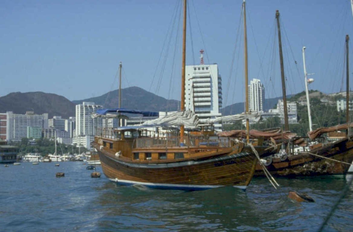 dhow hong kong 1980s 1990s A4 Photo Print