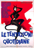 diable et les dix ital 2F Advert A4 Photo Print