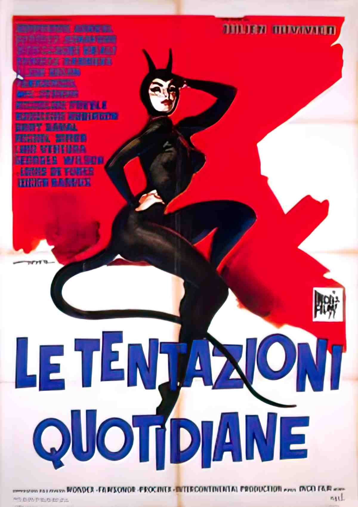 diable et les dix ital 2F Advert A4 Photo Print