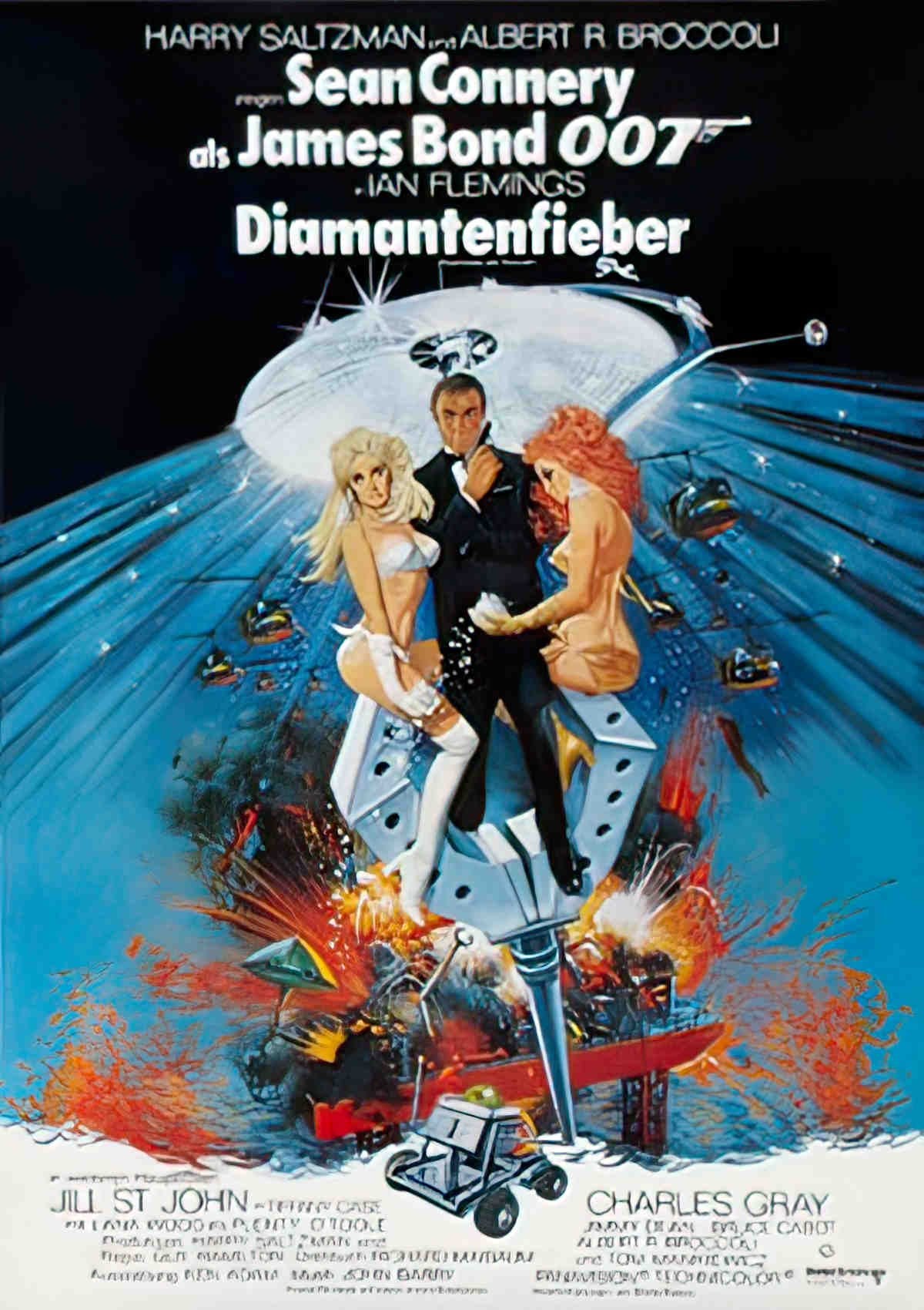 diamants sont eternels german Advert A4 Photo Print