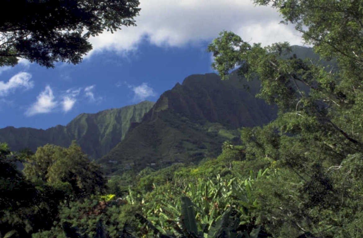 diamond head hawaii 1980s 1990s A4 Photo Print