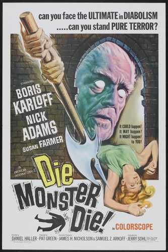 die monster die  01 film star poster A4 Photo Print