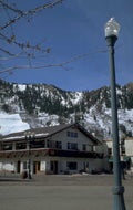 dillon inn winter 1980s 1990s A4 Photo Print