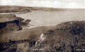 dinas bay aerialVintage 1880s 1900s A4 Photo Print