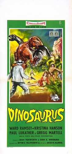dinosaurus  04 film star poster A4 Photo Print