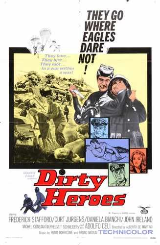 dirty heroes  01 film star poster A4 Photo Print