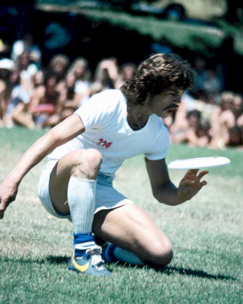 disc golf athlete1980s 1990s A4 Photo Print