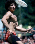 disc golfer summer1980s 1990s A4 Photo Print