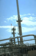 distillation tower plant Vintage A4 Photo Print