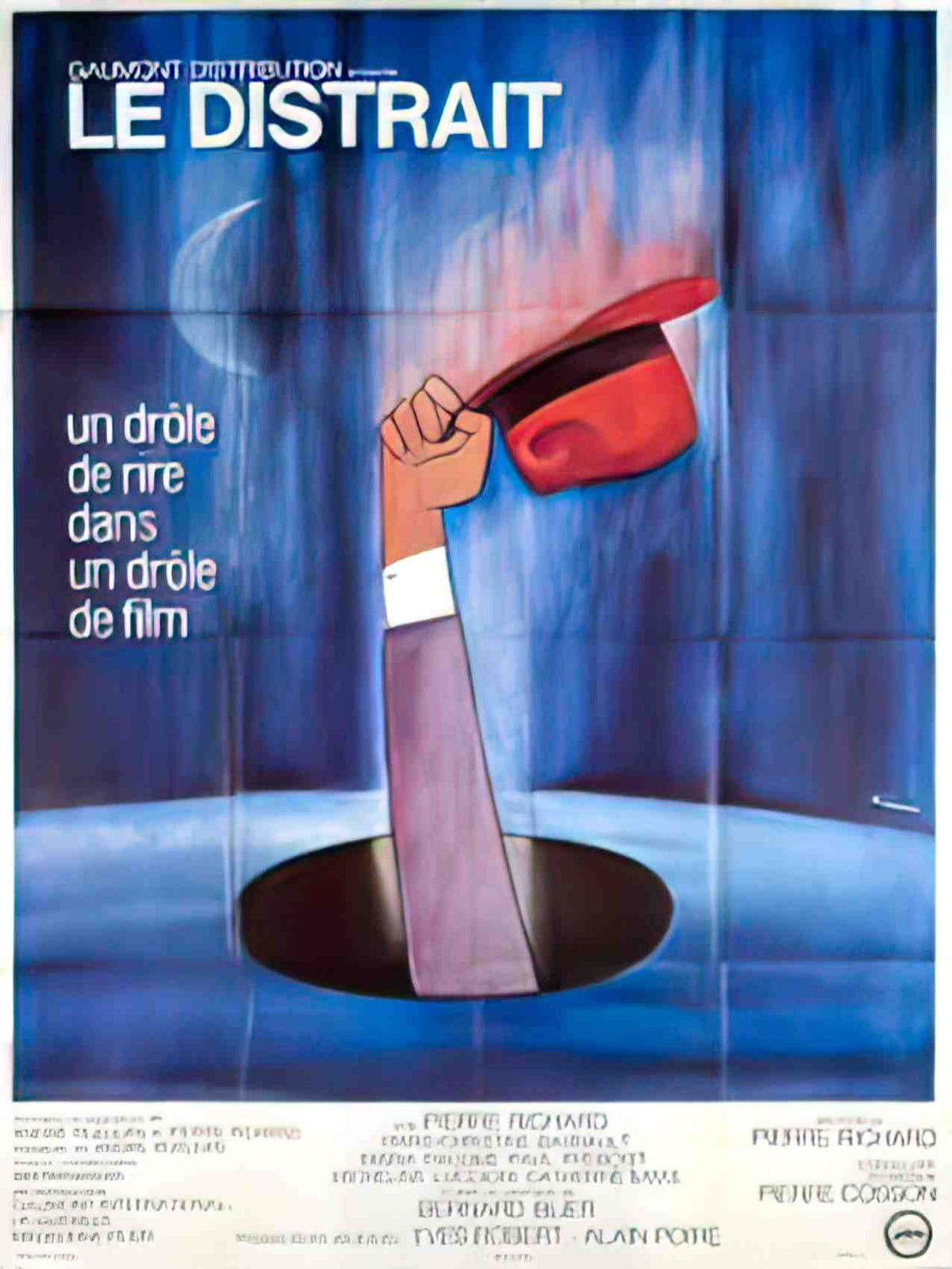 distrait le B Advert A4 Photo Print