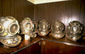 diving helmets collection Vintage A4 Photo Print