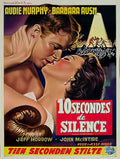 dix secondes silence belge Advert A4 Photo Print