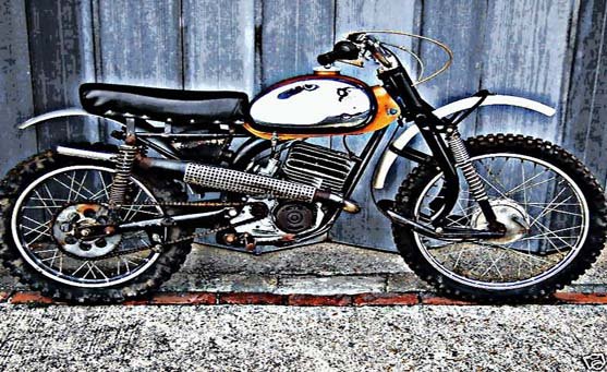 dkw 125 motorbike A4 Photo Print