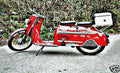 dkw hobby motorbike A4 Photo Print