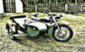dnepr motorbike A4 Photo Print
