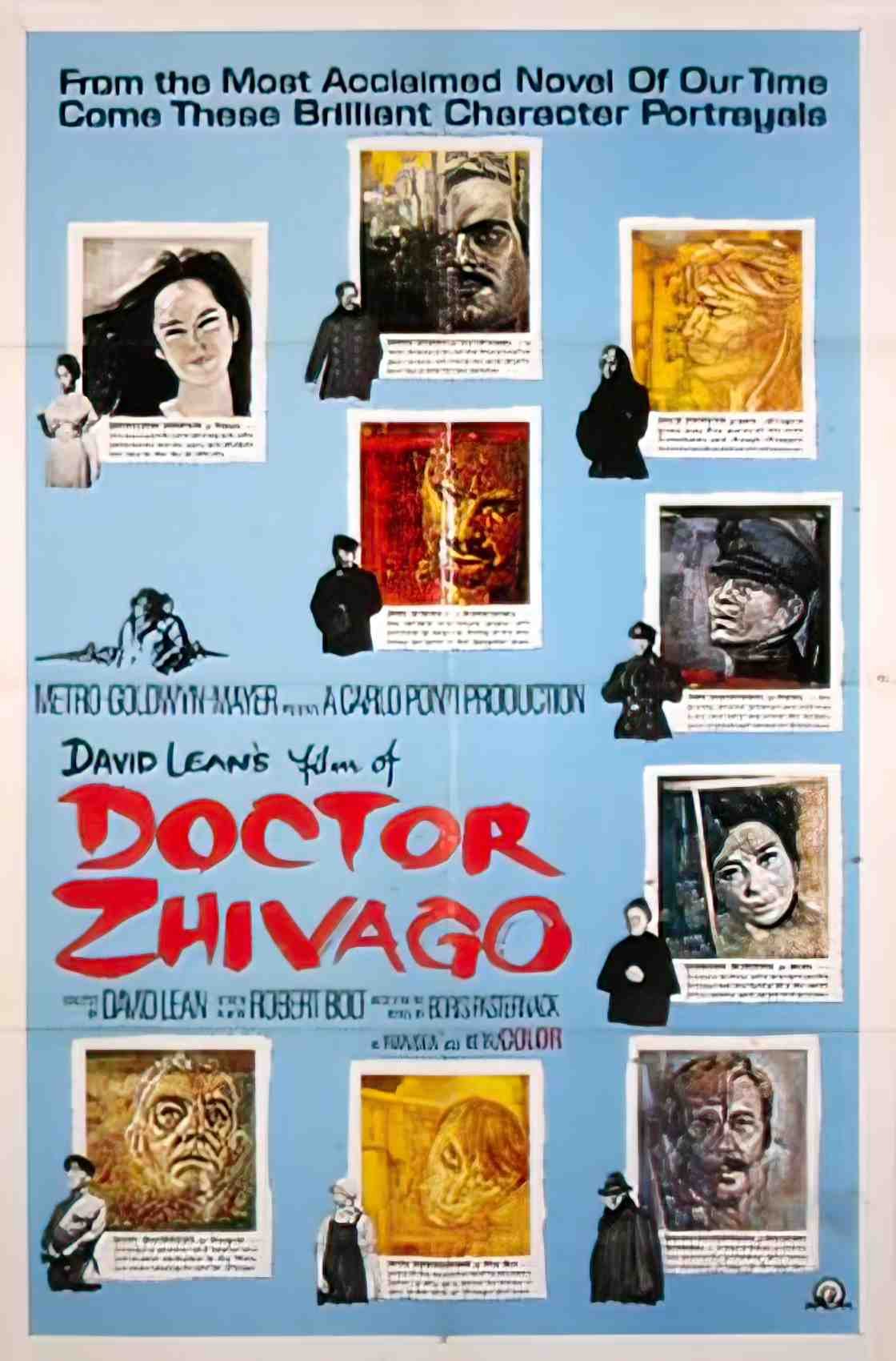 doctor zhivago us 1sh C Advert A4 Photo Print