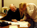 documents review office1980s 1990s A4 Photo Print