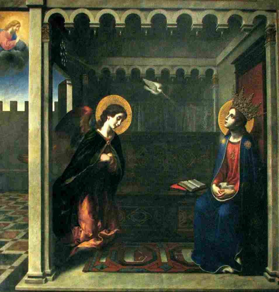 dolci annunciation Art A4 Photo Print