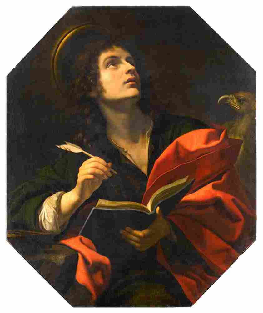 dolci saint john the evangelist Art A4 Photo Print