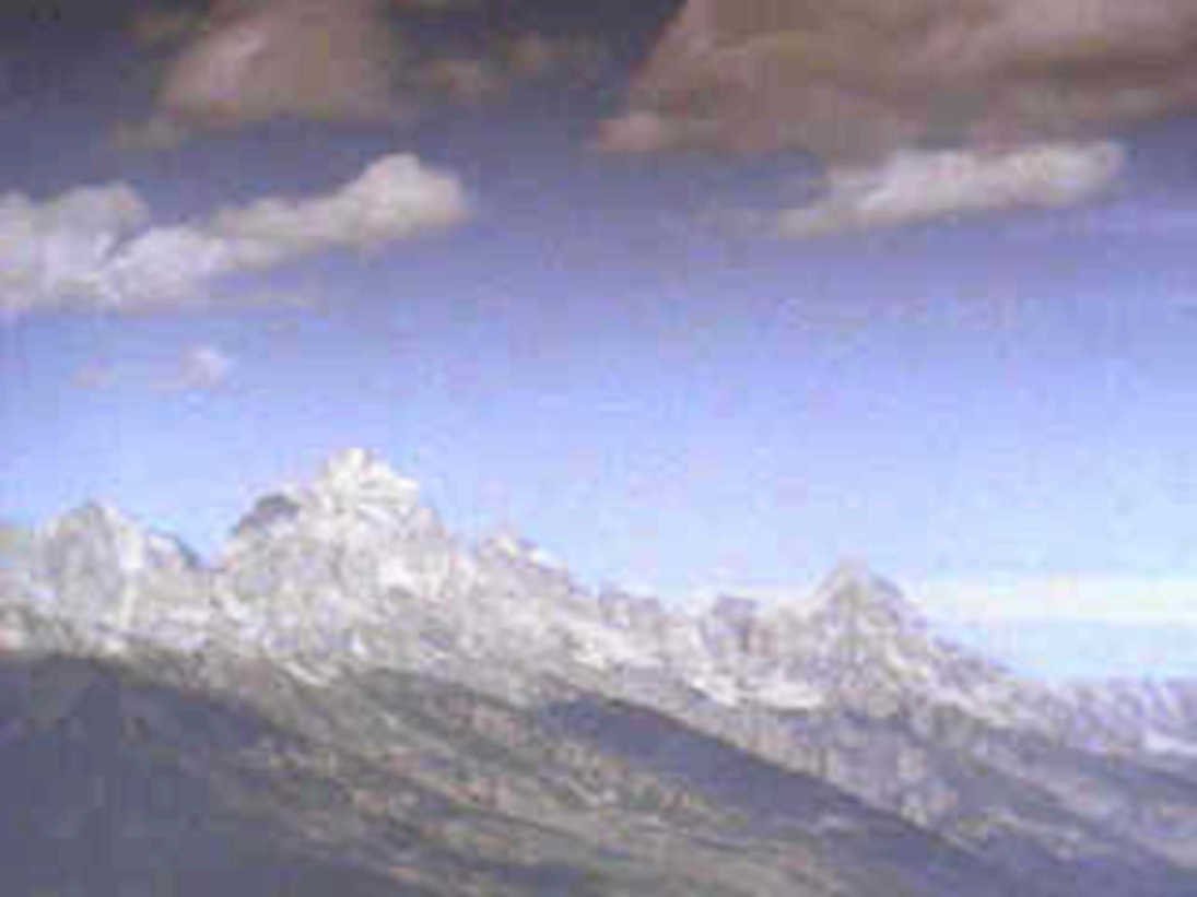 dolomites mountains sky1980s 1990s A4 Photo Print