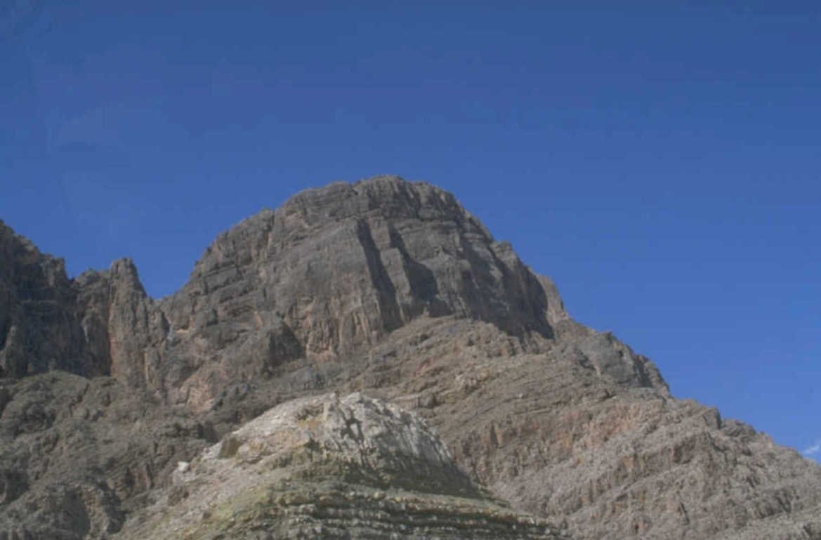 dolomites peak landscape 1980s 1990s A4 Photo Print