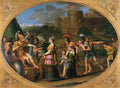 dome captive brought before alexander Art A4 Photo Print
