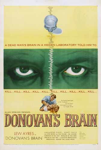 donovans brain  01 film star poster A4 Photo Print