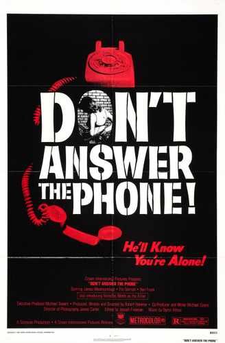 dont answer phone  01 film star poster A4 Photo Print