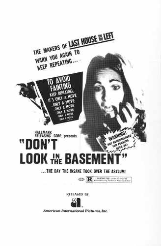 dont look in basement  01 film star poster A4 Photo Print