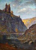 dore Castle on the Rhone Art A4 Photo Print