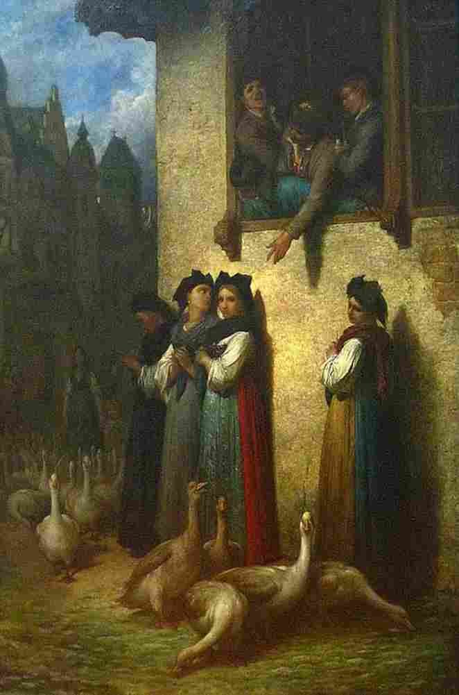 dore Evening in Alsace Art A4 Photo Print