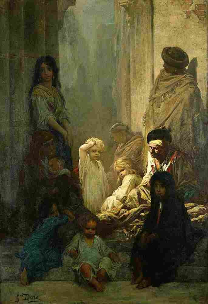 dore La Siesta Memory of Spain Art A4 Photo Print