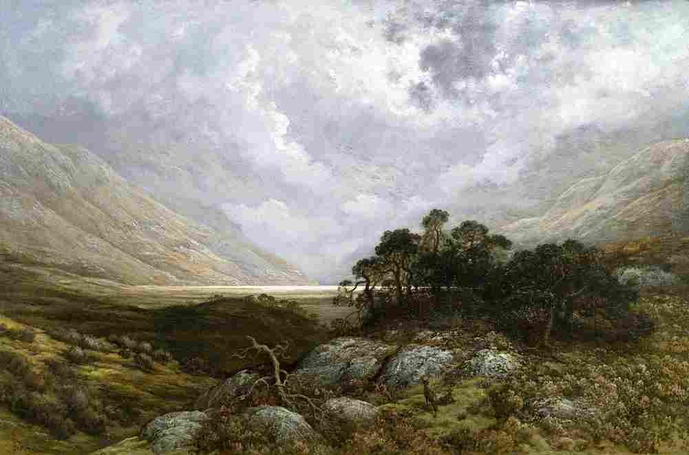 dore Landscape in Scotland Art A4 Photo Print