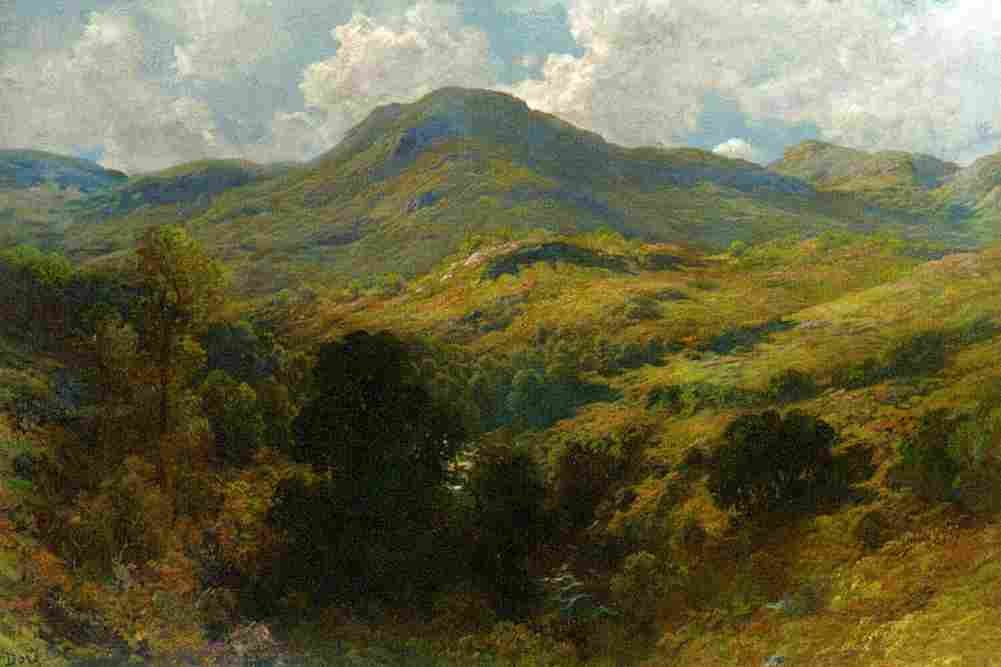 dore Mountain Decosse Art A4 Photo Print