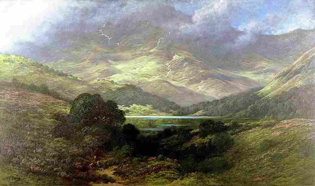 dore Scottish Highlands Art A4 Photo Print