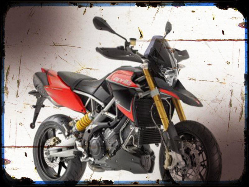 dorsoduro 1200 A4 Photo Print Motorbike Vintage Aged