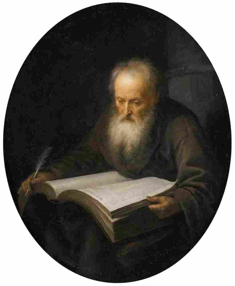 dou a scholar Art A4 Photo Print