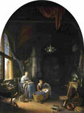 dou dutch interior Art A4 Photo Print
