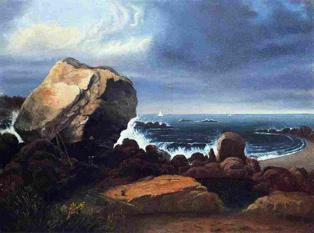doughty Scituate Beach Massachusetts Art A4 Photo Print