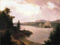 doughty View on the Saint Croix River near Robbinston Art A4 Photo Print
