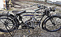 douglas 2 75hp motorbike A4 Photo Print