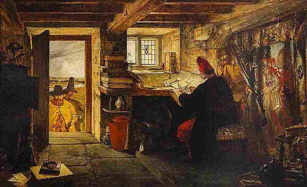 douglas Hudibras and Ralph Visiting the Astrologer Art A4 Photo Print