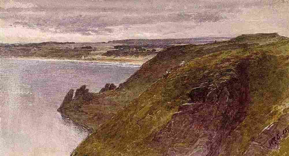 douglas Lunan Bay Angus Art A4 Photo Print