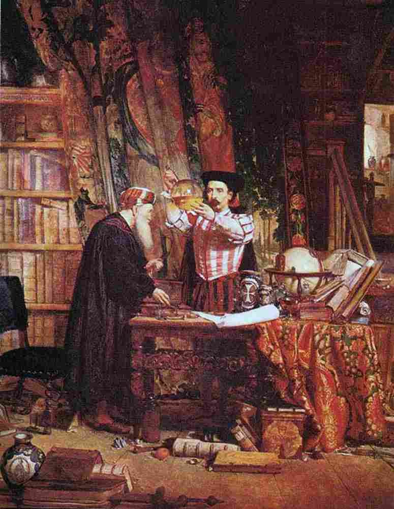 douglas The Alchemist Art A4 Photo Print