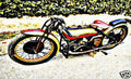 douglas sw motorbike A4 Photo Print