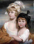 downman Sarah And Mary Emma Rigby Art A4 Photo Print