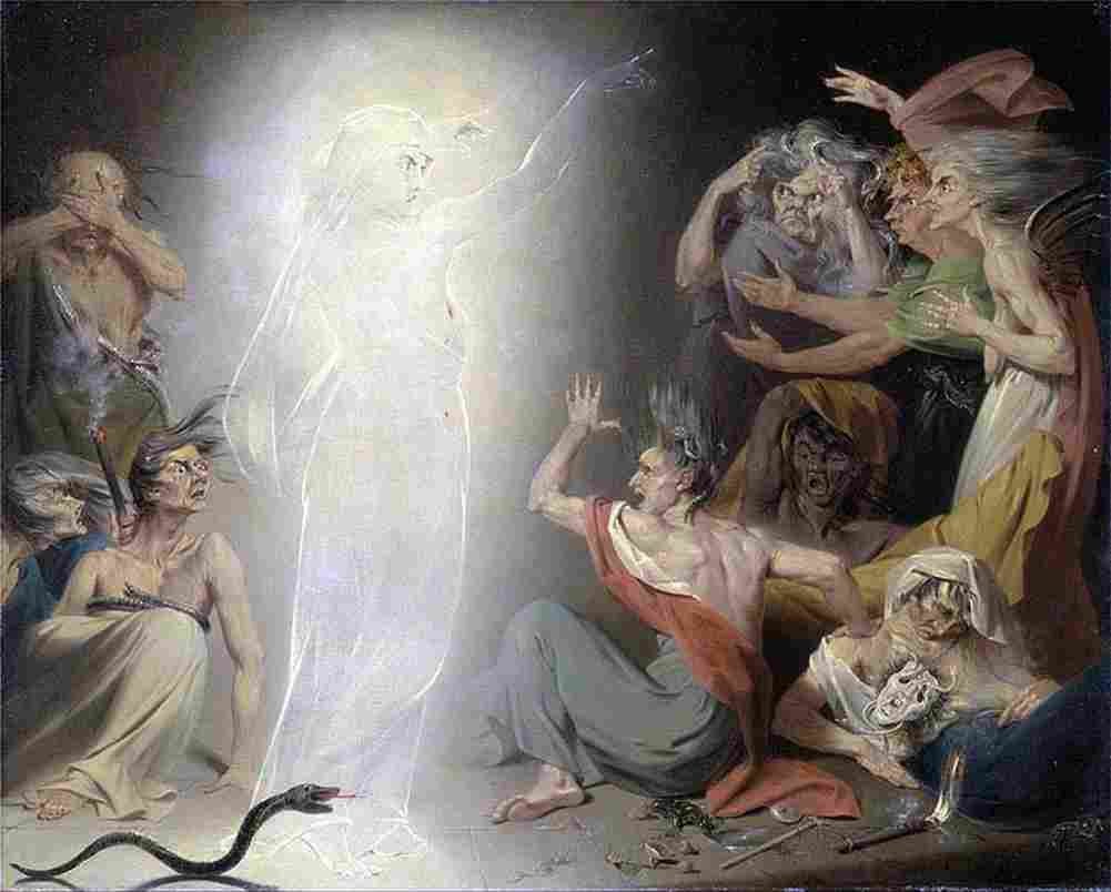downman The Ghost of Clytemnestra Awakening the Furies Art A4 Photo Print