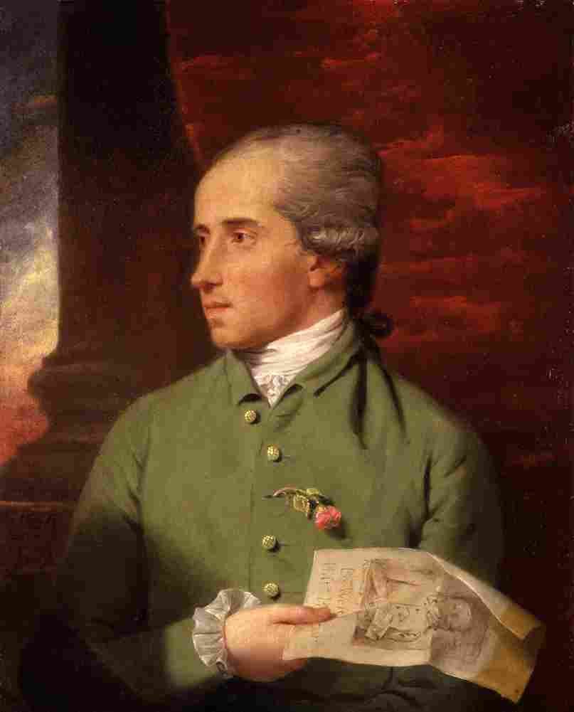 downman benjamin west Art A4 Photo Print
