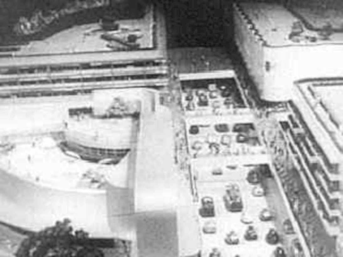 downtown la philharmonic1980s 1990s A4 Photo Print